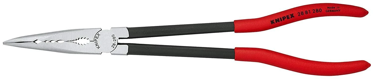 Replės ilgomis lenktomis žiaunomis KNIPEX 2881