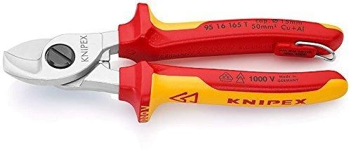 Elektrikų kabelio žirklės KNIPEX 9516, 165mm