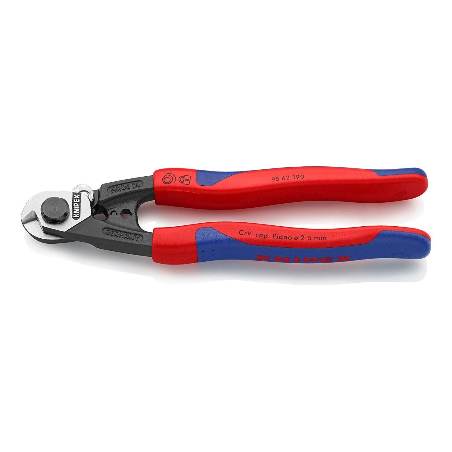Troso žirklės 190mm D7mm, Knipex