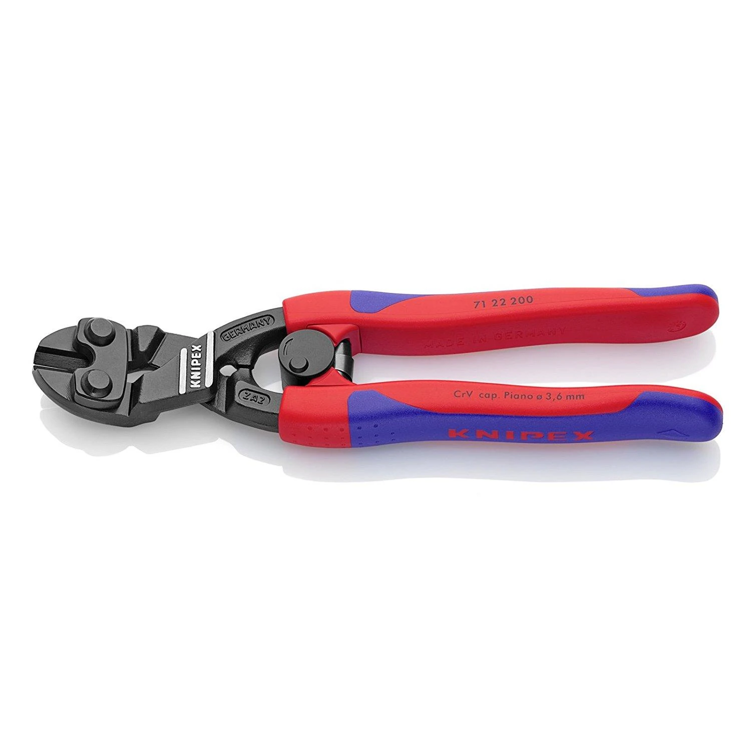 KNIPEX LAIDOS REPLĖS 200mm SUlenktos