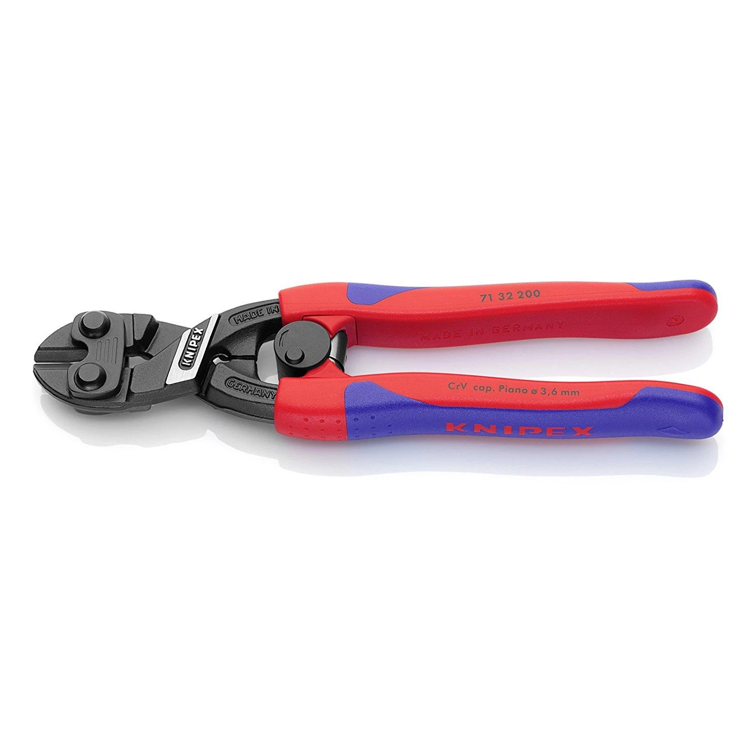 Varžtų kirpimo replės Knipex 7132200; 200 mm