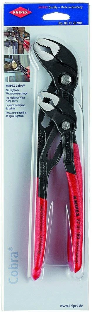 Replės 1x 8701180, 1x 8701250 Knipex