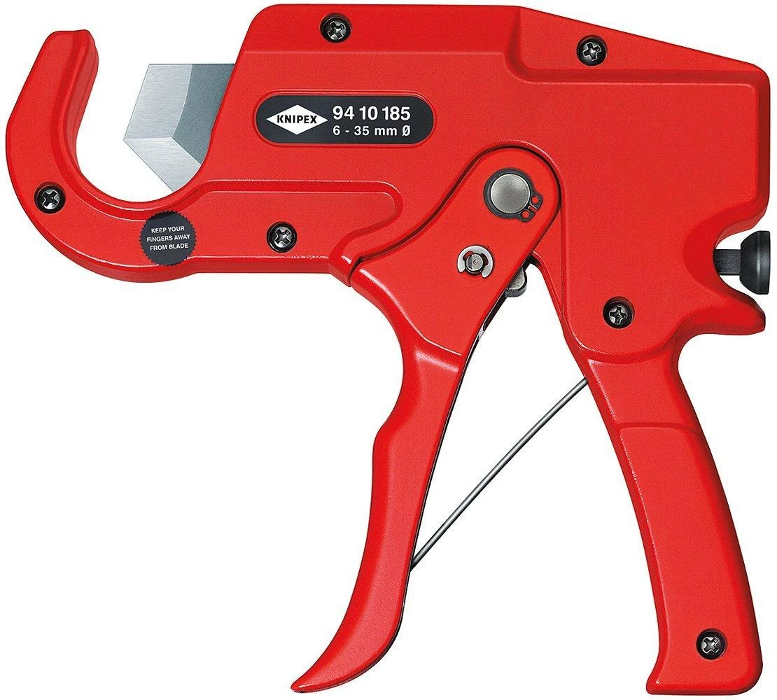 Plastikinių vamzdžių kirpimo įrankis KNIPEX