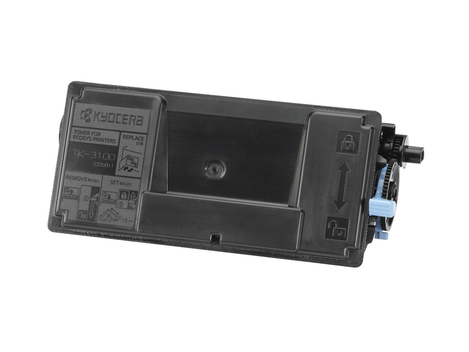 Kasetė Kyocera TK3100, juoda