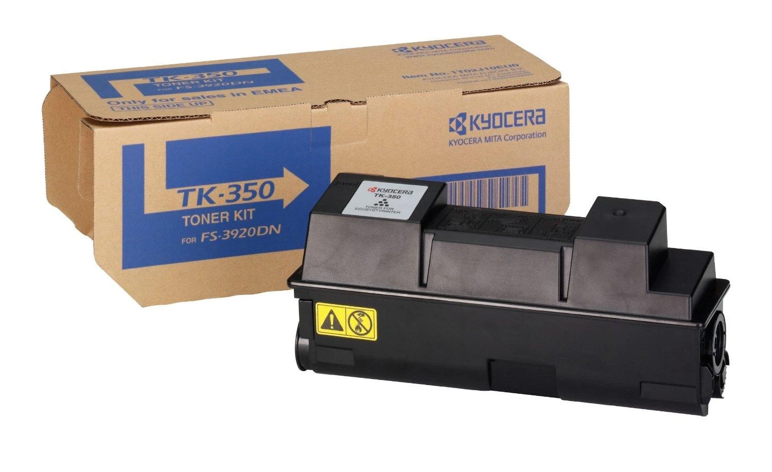 Kasetė Kyocera TK350, juoda