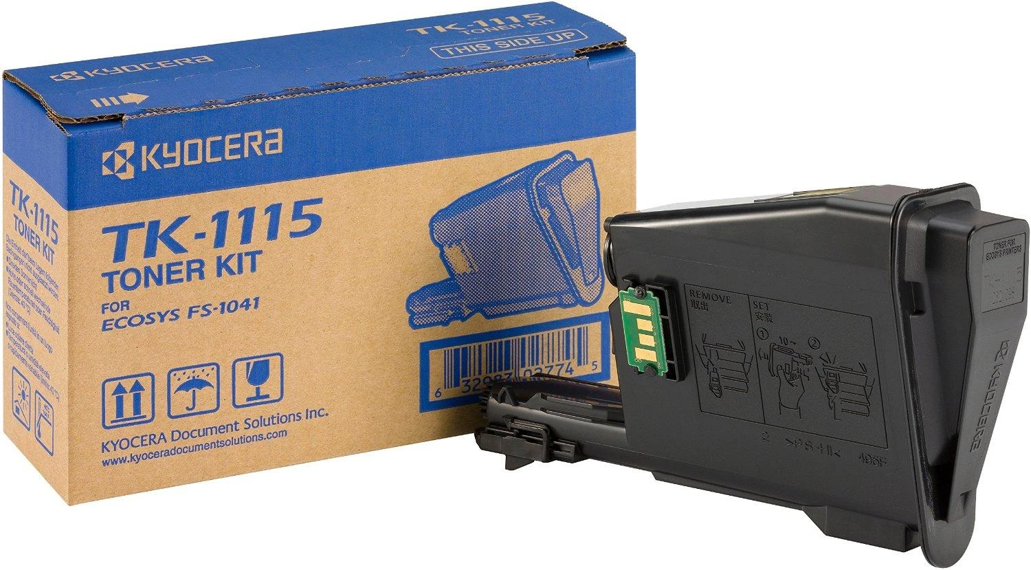 KYOCERA TK-1115 Originalus Juoda 1 vnt