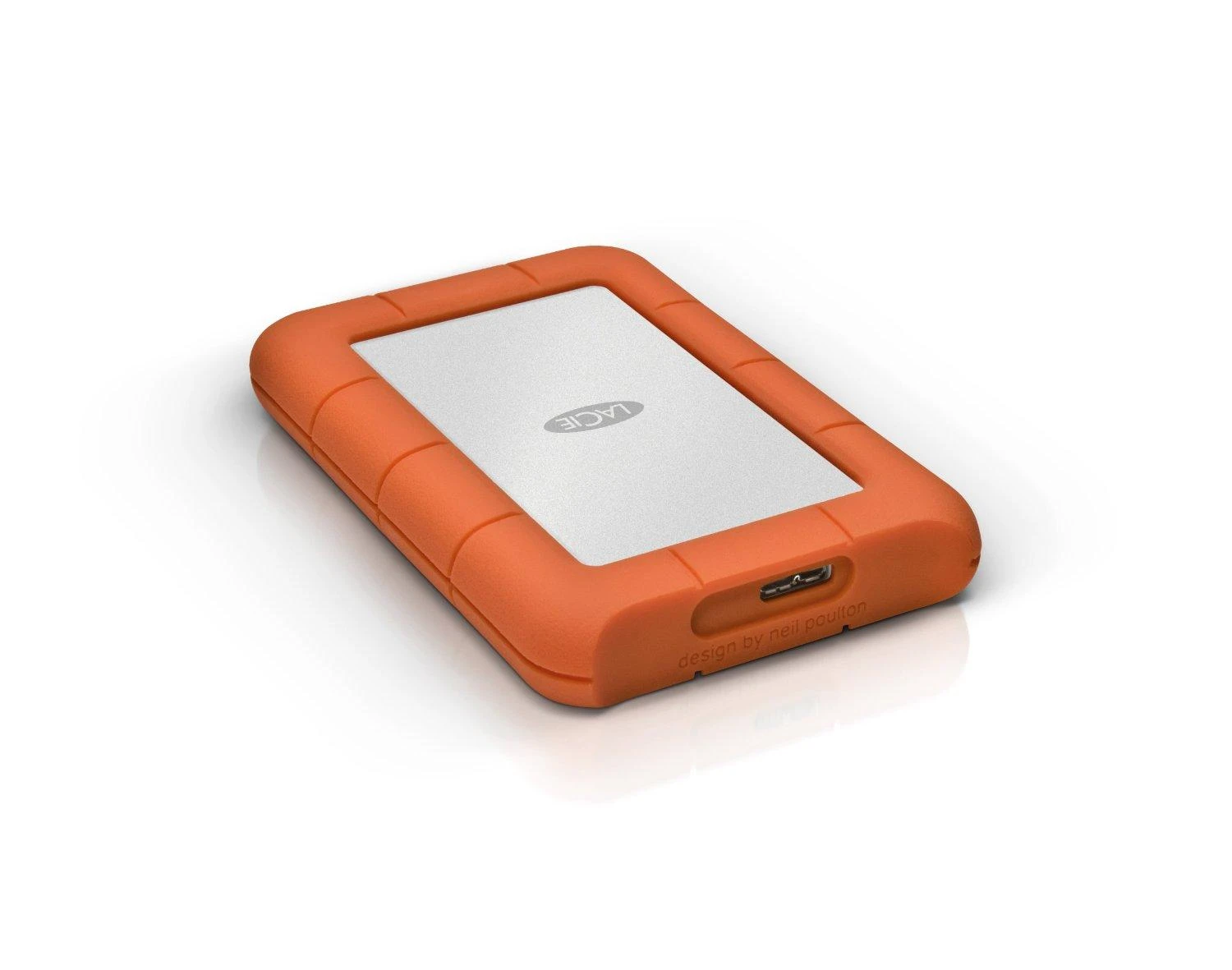 Kietasis diskas Išorinis diskas LaCie Rugged Mini 2.5'' 1TB USB3, Atsparus sukrėtimams