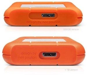 Kietasis diskas Išorinis diskas LaCie Rugged Mini 2.5" 4TB USB3.0, Atsparus smūgiams