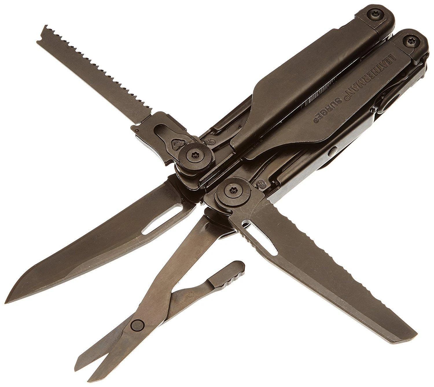 JAV Daugiafunkcinis įrankis Leatherman Surge juodas