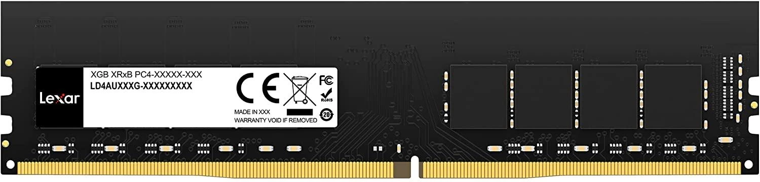 RAM Lexar DDR4 8GB 288 PIN U-DIMM 3200Mbps, CL22, 1.2V- BLISTER paketas