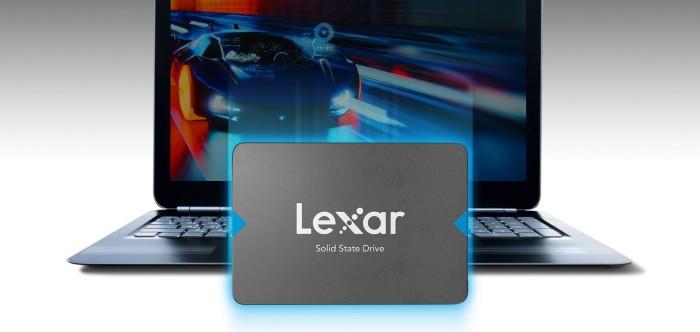 Lexar | SSD | NQ100 | 240 GB | SSD form factor 2.5 | Solid-state drive sąsaja SATA III | Skaitymo greitis 550 MB/s | Rašymo greitis 445 MB/s