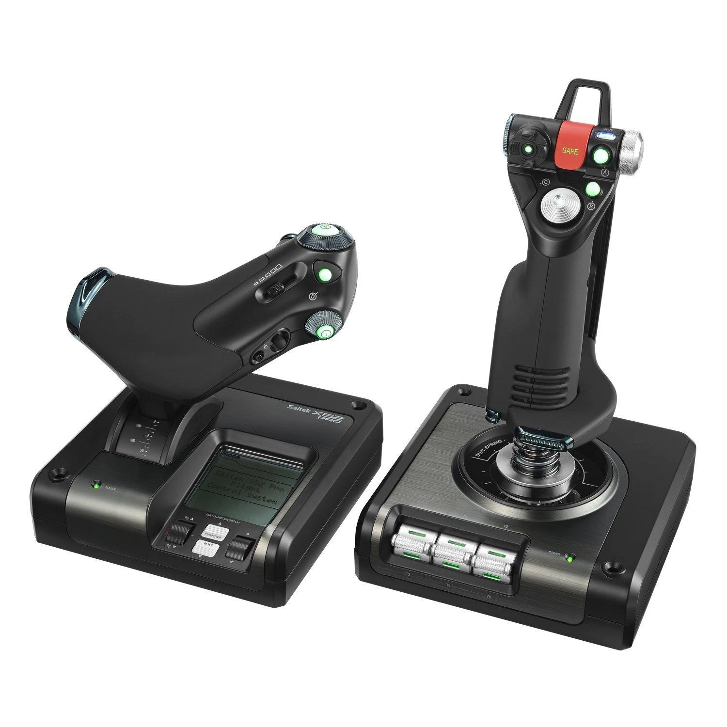 Logitech X52 Pro Flight Control System Skraidymo simuliatorius