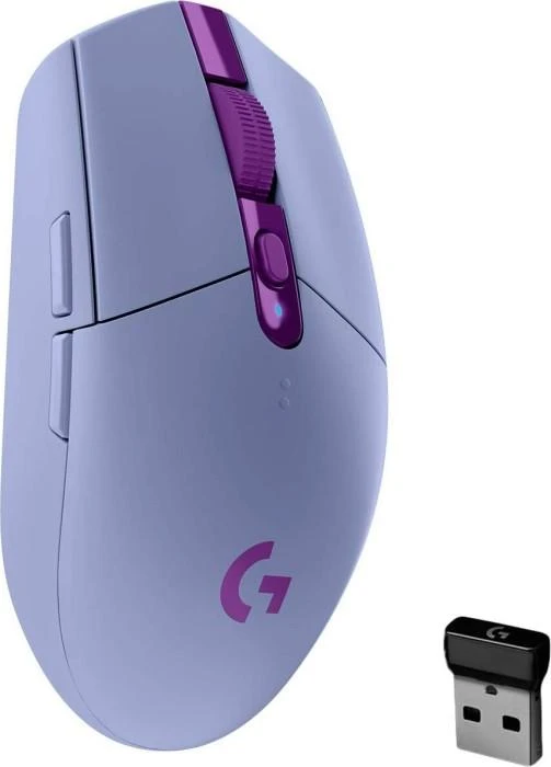 Belaidė žaidimų pelė Logitech G305 Hero, Lightspeed, Alyvinė