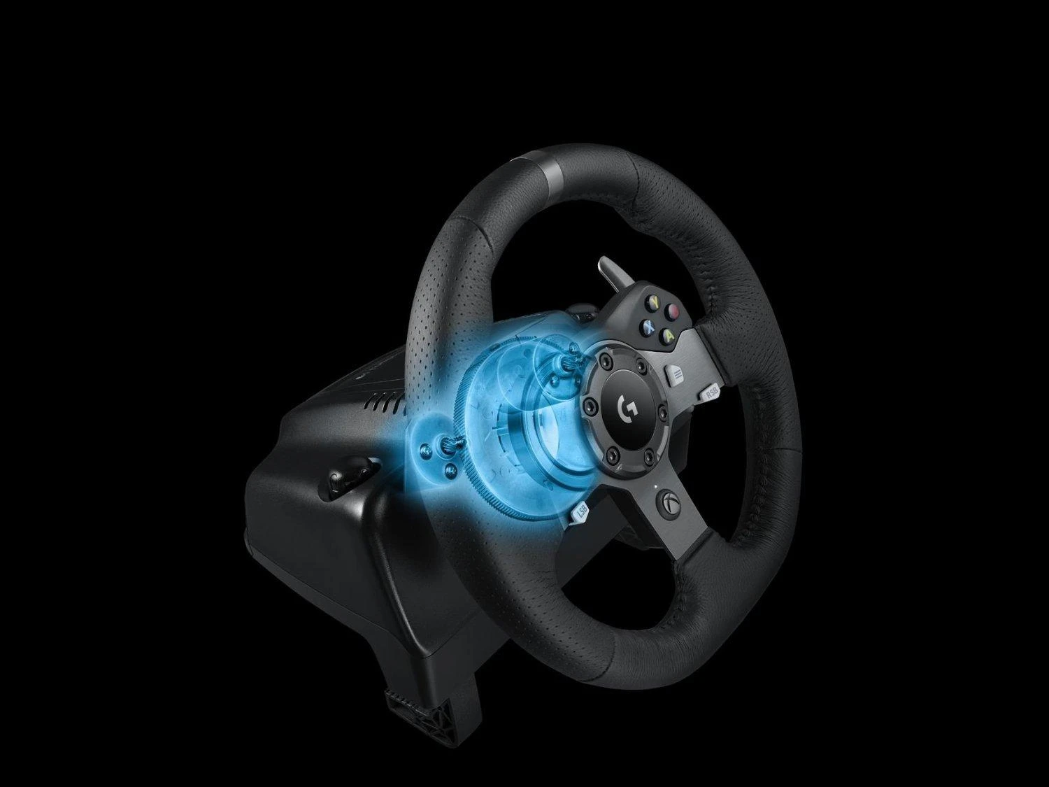 Logitech G920 Driving Force žaidimų vairas skirtas Xbox One ir PC su pedalais