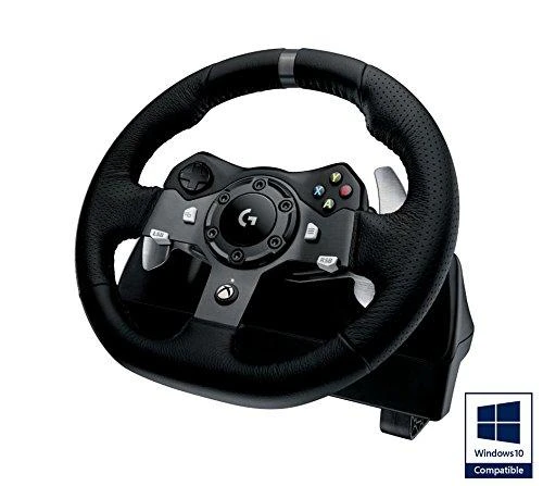 Logitech G920 Driving Force žaidimų vairas skirtas Xbox One ir PC su pedalais