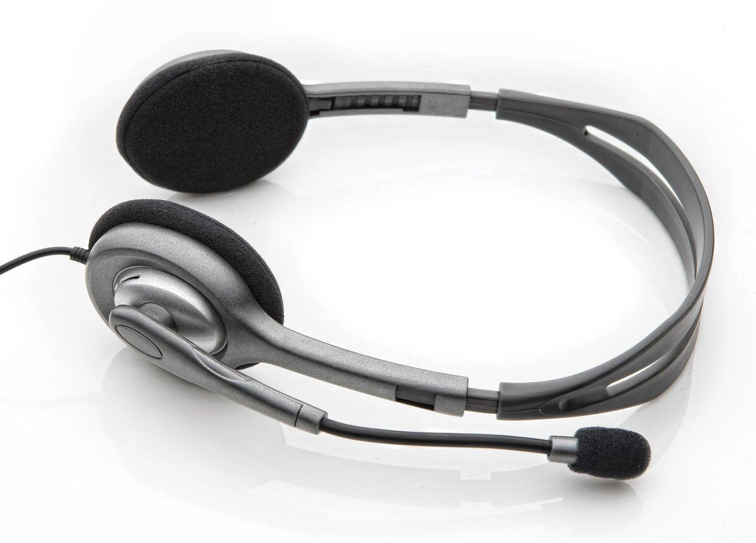 Logitech | LGT-H110 | Stereo ausinės | Juodas, Sidabrinis