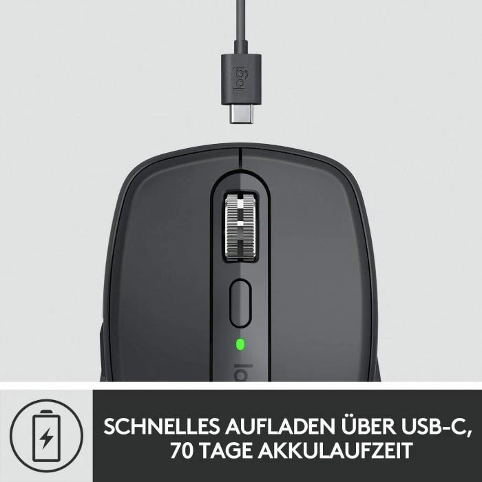 Belaidė pelė Logitech MX Anywhere 3, Juodos spalvos