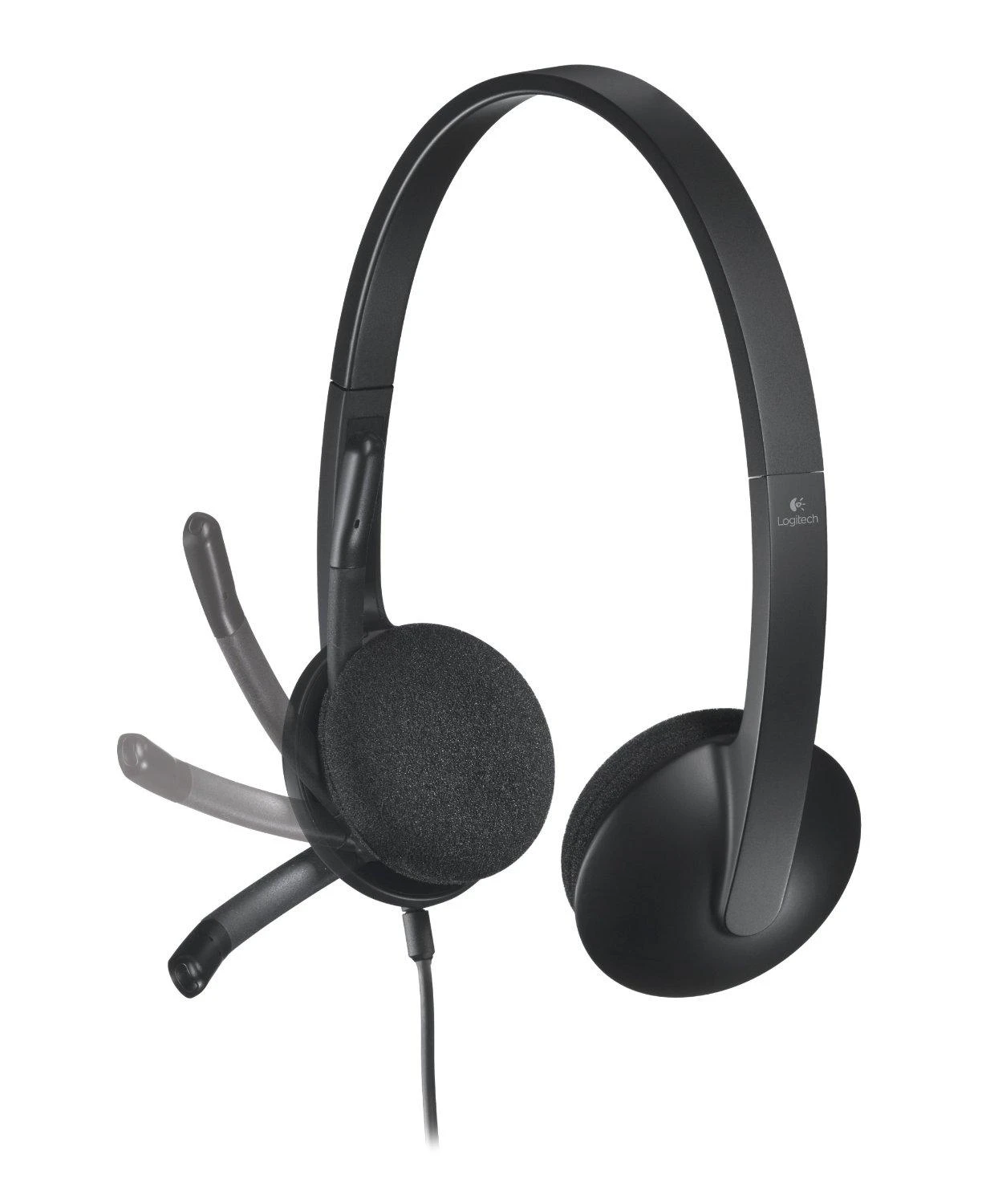 LOGITECH USB Ausinės H340 Ausinės on-ear su laidu