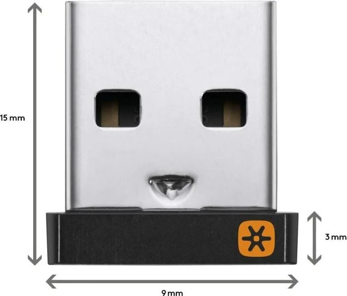Logitech Unifying USB imtuvas
