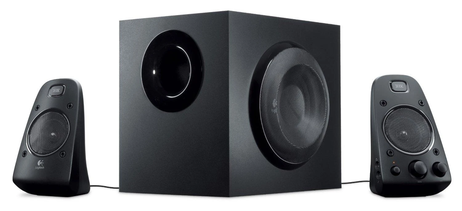 Kompiuterio kolonėlės Logitech Z623 / 2.1 THX 200W su Subwoofer (980-000403)