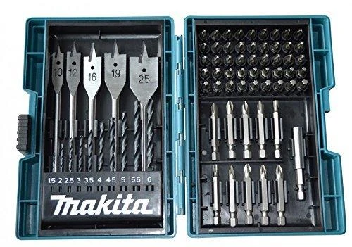Makita Grąžtų ir sukimo antgalių rinkinys 71 dalies. B-50295