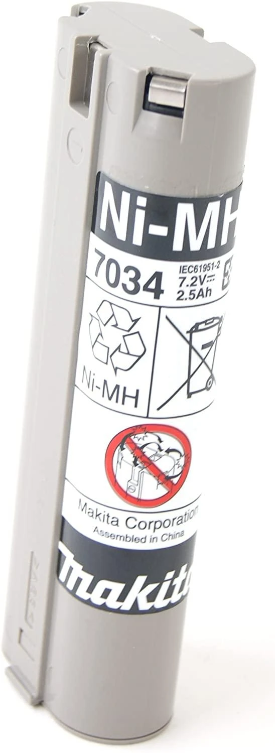 Makita 7034 Ni-MH akumuliatorius, vertikalus vaizdas