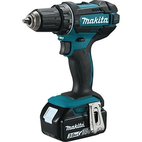 Makita akumuliatorinis suktuvas gręžtuvas DDF482RFJ, 18V, 2x3.0Ah, 62/36 Nm