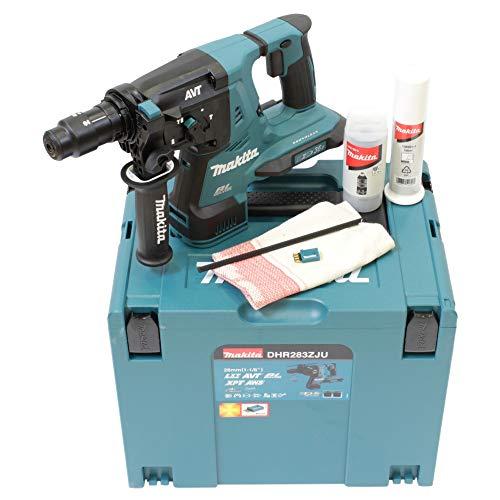 Makita DHR283ZJU Akumuliatorinis perforatorius, 2X18 V, AWS, SDS-PLUS, 2,8J LED, Be akumuliatorių ir kroviklio!