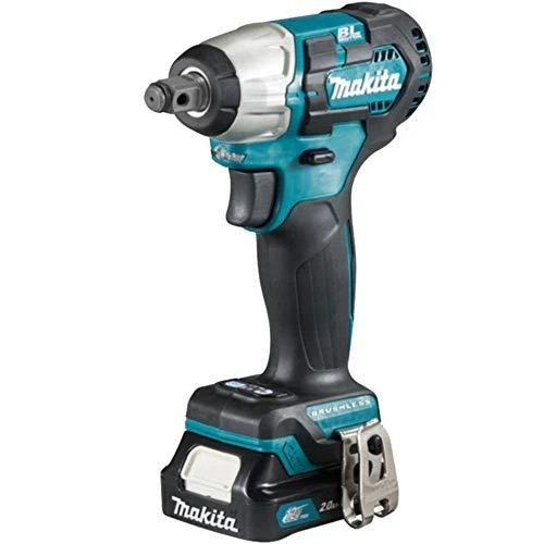 Makita TW161DZ Akumuliatorinis smūginis veržliasukis, 1/2", 12V MAX, 165 Nm, BL-motor, Be akumuliatorių ir kroviklio!