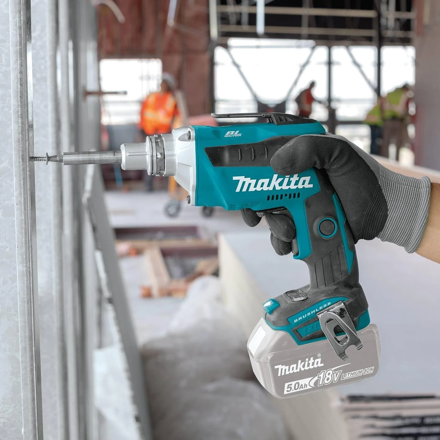 Makita DFS452Z Akumuliatorinis suktuvas, 18 V, Be akumuliatorių ir kroviklio!