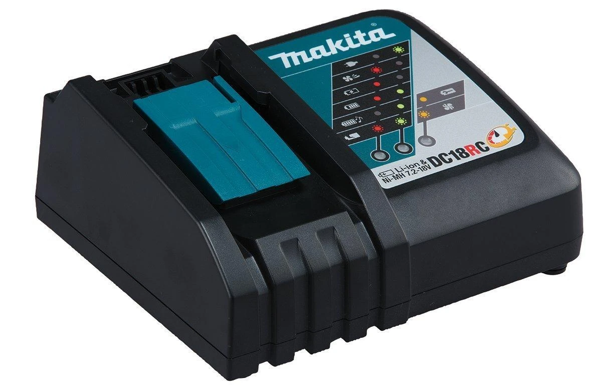 Makita DHR243RTJ Akumuliatorinis perforatorius 18 V 2x 5,0 Ah Li-ion, SDS-PLUS 2,0 J, 3,3kg LED, greitai pakeičiamas grąžto griebtuvas, BL-motor, MAKPACK