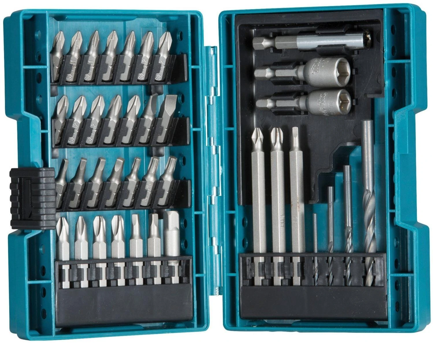 Makita Grąžtų / sukimo antgalių rinkinys B-54106 38 vnt. • Magnetinis laikiklis