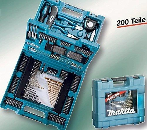 Makita Sukimo antgalių komplektas 200 vnt. D-37194
