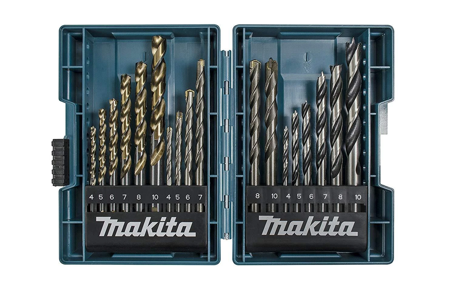 Grąžtas Makita gręžtuvas Makita grąžtų rinkinys 18vnt B-49432