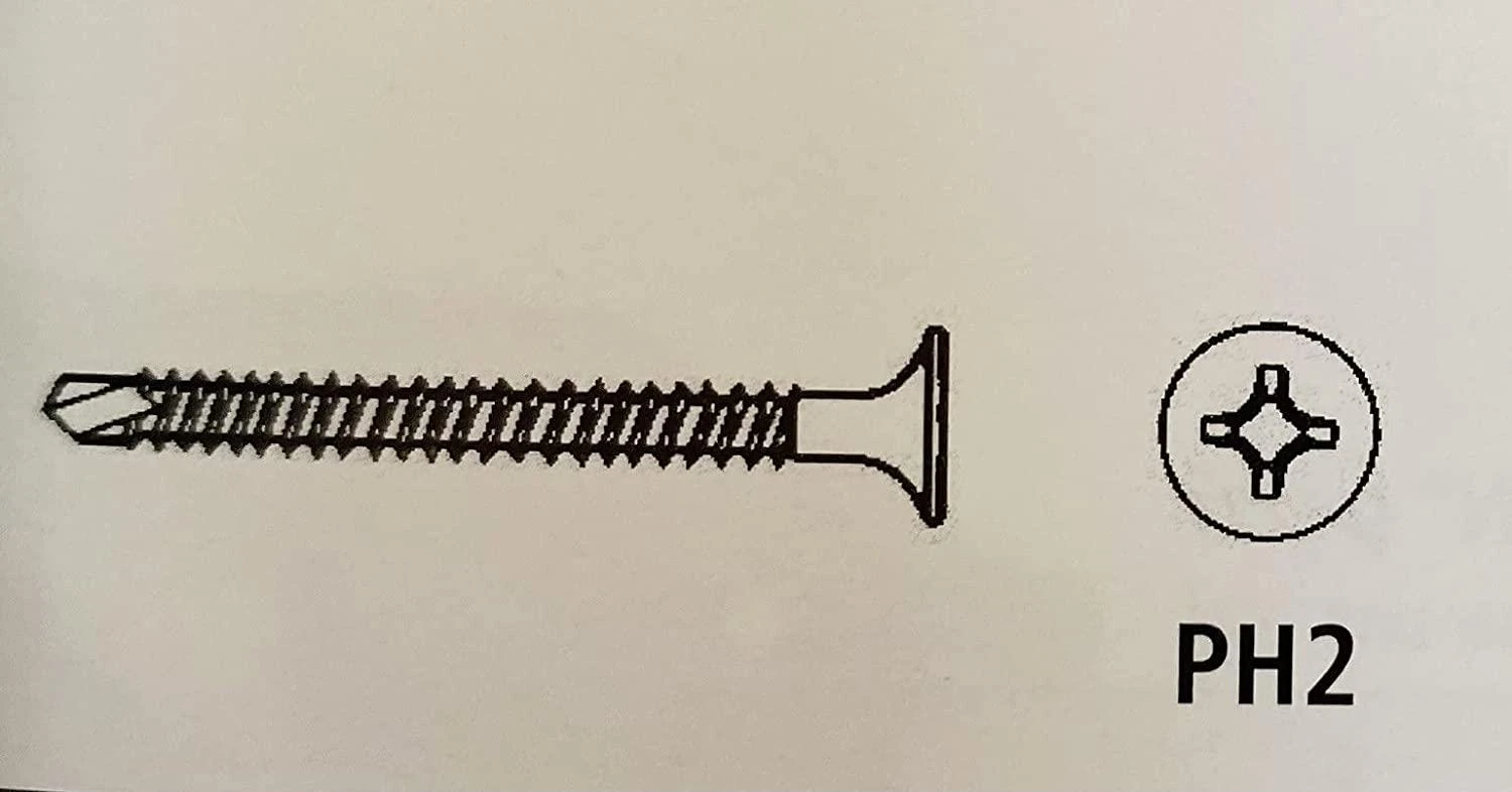 MAKITA JUOSTA SU VARŽTAIS 3,9x35mm /1000vnt. (SAVIGRĘŽIAI) GIPSKARTONIO PLOKŠČIŲ TVIRTINIMUI PRIE PLIENINIO KORPUSO