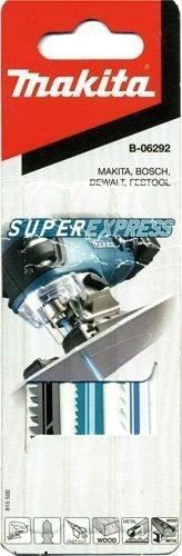 Siaurapjūklio pjūklelių komplektas medienai ir metalui MAKITA SUPER EXPRESS, 3 vnt.