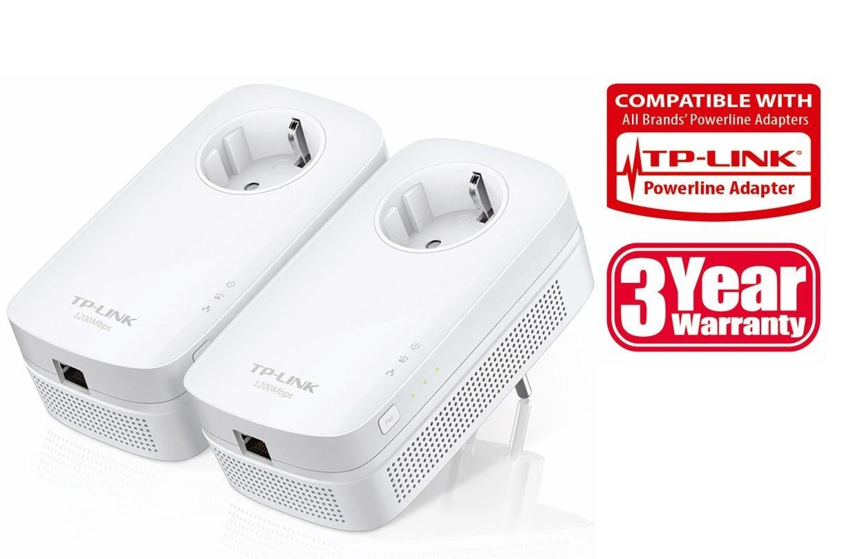 TP-LINK AV1300 gigabito perėjimo maitinimo linijos pradinis rinkinys
