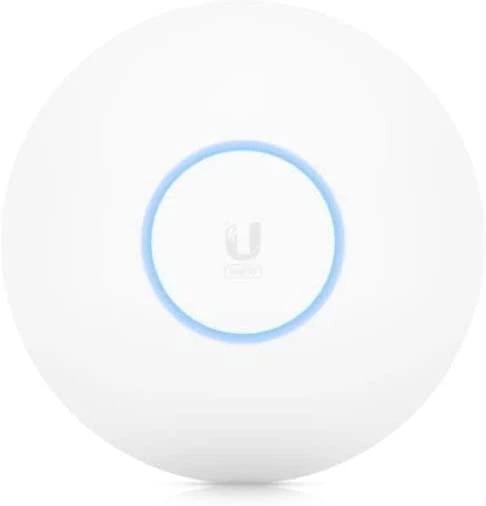 Maršrutizatorius UBIQUITI U6 Pro; WiFi 6; 6 erdviniai srautai; 140 m² (1500 pėdų²) aprėptis; Daugiau nei 350 prijungtų įrenginių; Maitinamas naudojant PoE; GbE uplink.