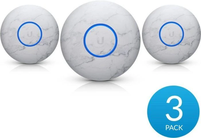 Maršrutizatorius Ubiquiti NHD-COVER-MARBLE-3 | Dangtelis | skirtas UAP-NANOHD UniFi Nano HD, marmuro tekstūra (3 vnt.)
