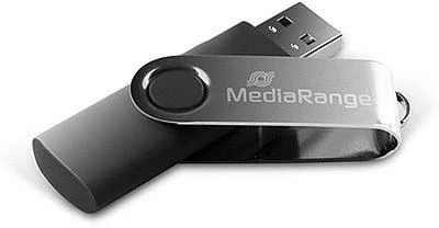 STICK 64GB USB2.0 MEDIARANGE Juodas