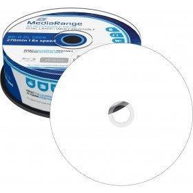 MEDIARANGE MR510 - 50 GB - BD-R DL - Cakebox - 25 vnt.