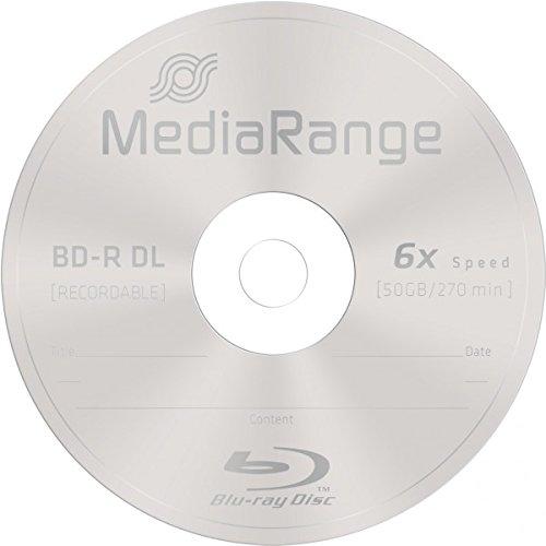 MEDIARANGE MR508 - 50 GB - BD-R DL - Cakebox - 25 vnt.