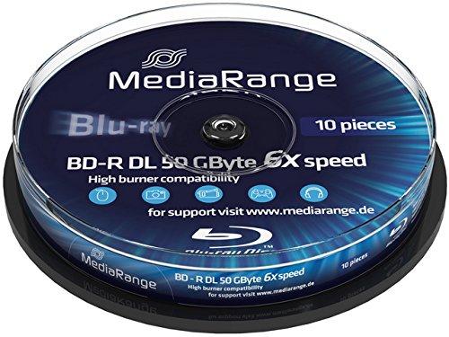 MediaRange BD-R DL 50 GB 6x25 vnt (MRPL404)
