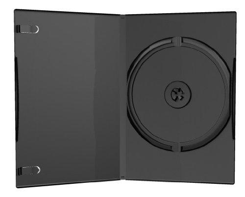 MediaRange BOX13-M, DVD dėklas, 1 diskai, Juoda, Plastikas, 120 mm, RoHS