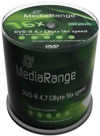 MediaRange DVD-R 4.7 GB 16x 100 vnt (MR442)