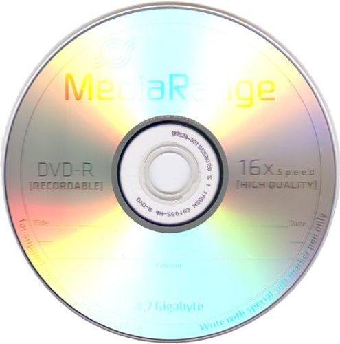 MediaRange DVD-R 4.7 GB 16x 100 vnt (MR442)