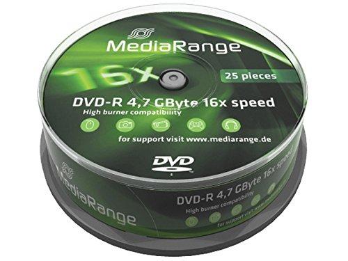 MediaRange DVD-R 4.7 GB 16x 25 vnt (MR403)
