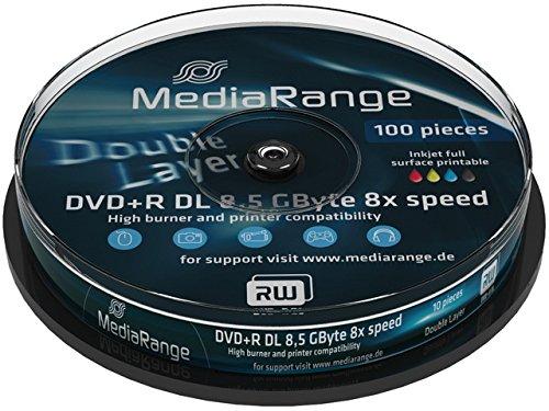MediaRange DVD+R DL 8.5 GB 8x 10 vnt (MR468)