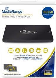 MediaRange MR1004 960 GB, SSD - juodas, SATA 6 Gb/s, 2,5
