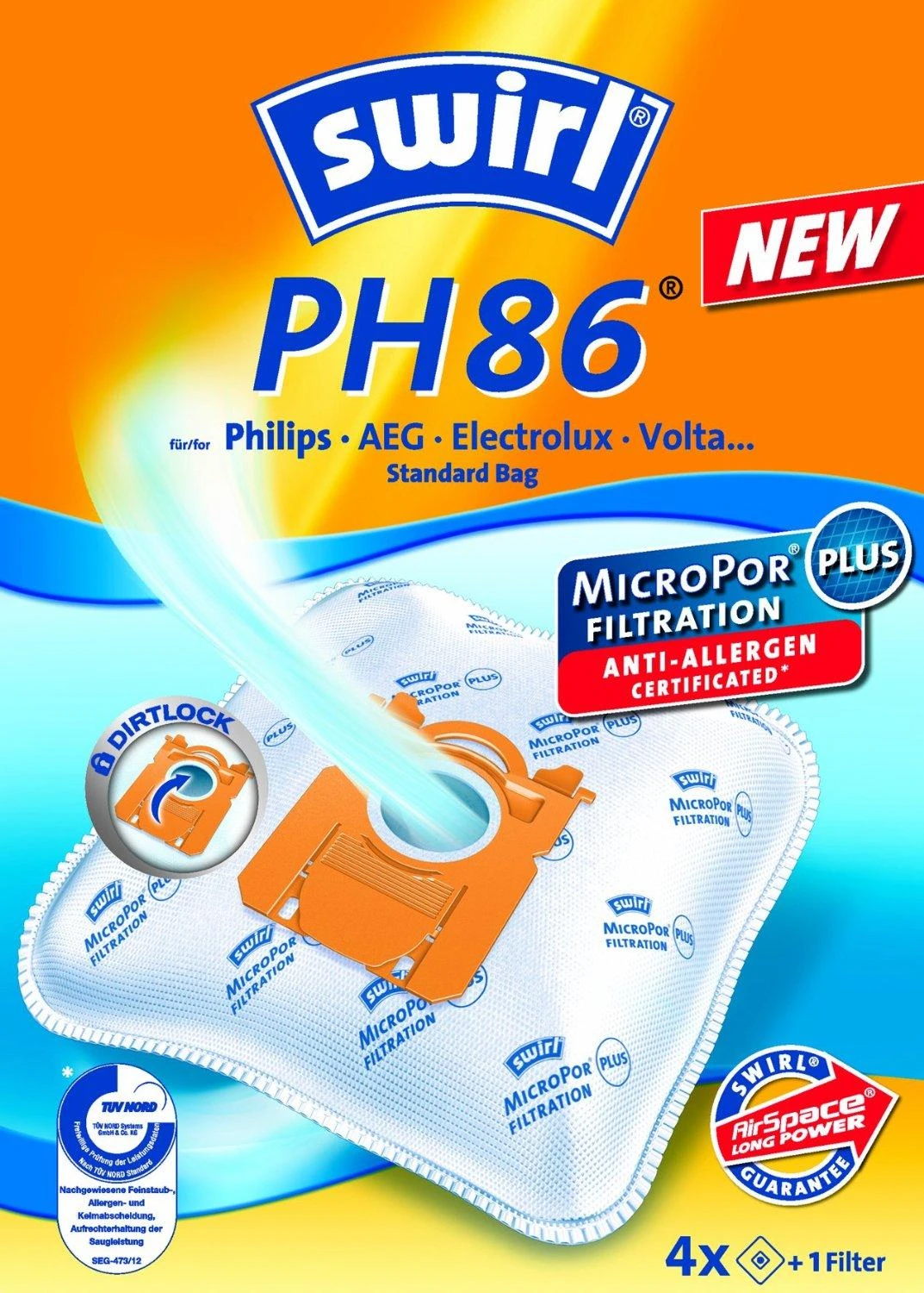 „Swirl PH 86 MP Plus AirSpace“.